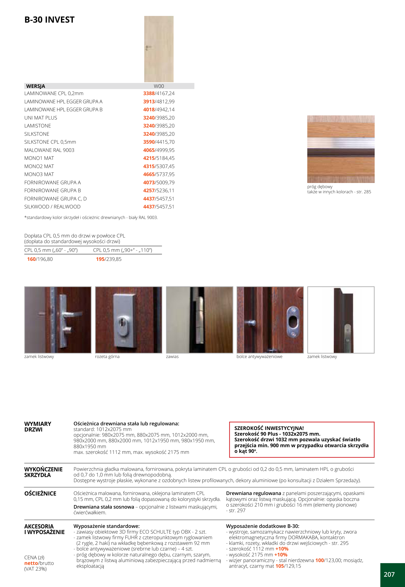 B-30 INVEST