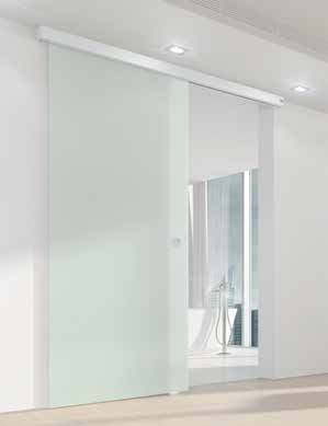 POL-SKONE System Przesuwny Naścienny Premium Glass Bīdāmās sistēmas