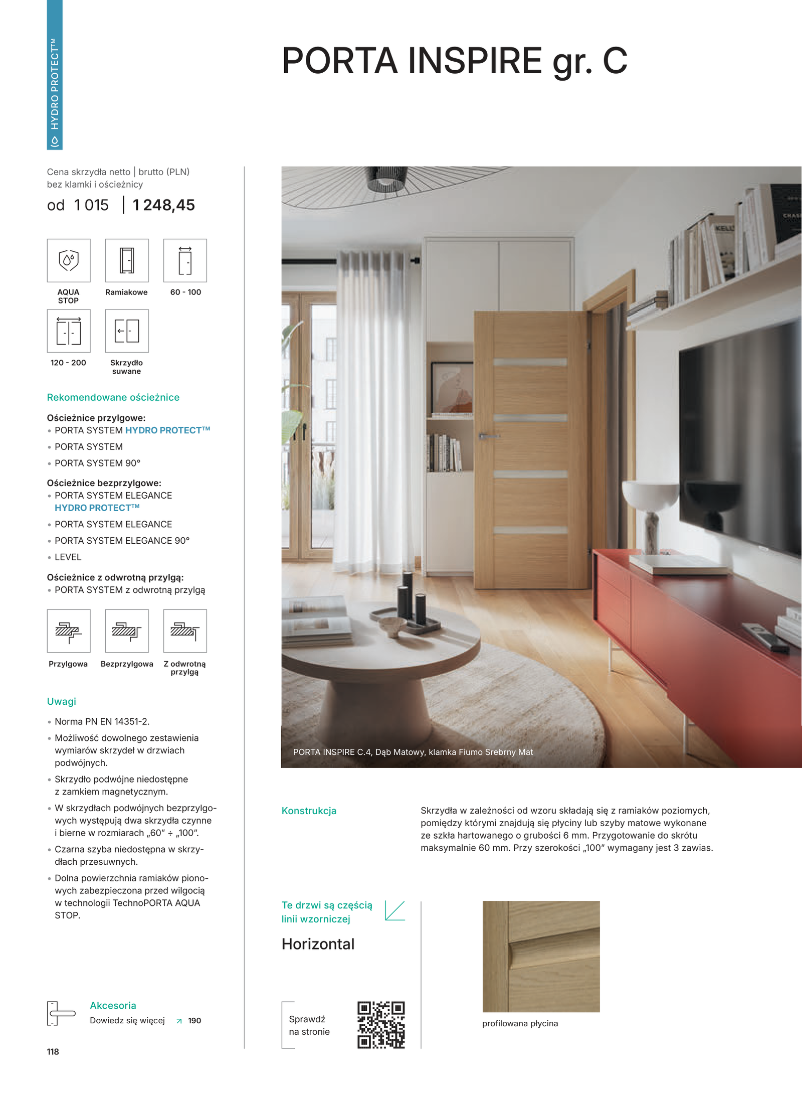 PORTA INSPIRE gr. C