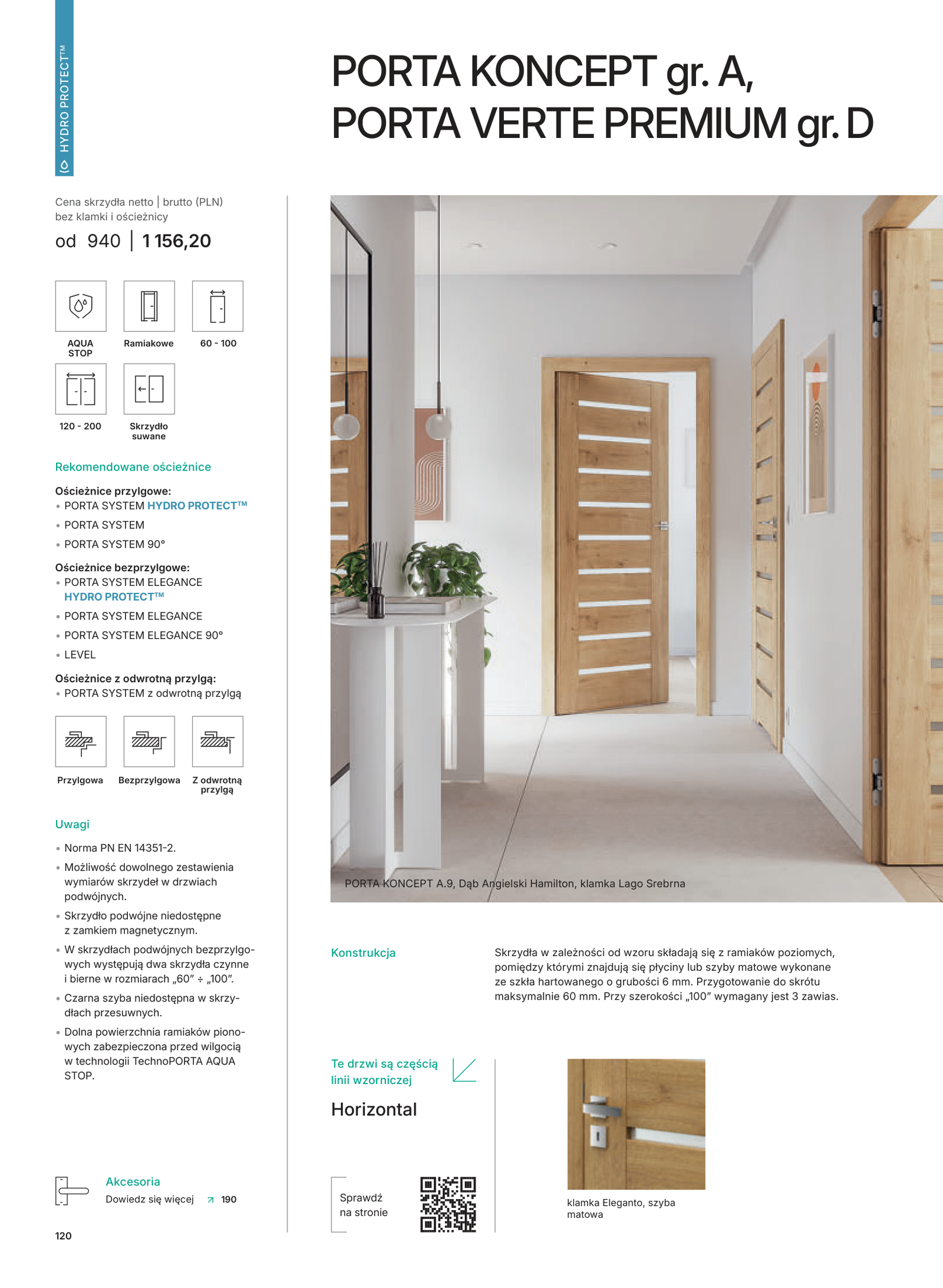 PORTA VERTE PREMIUM gr. D